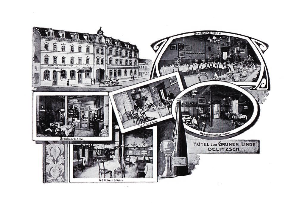 Hotel-Pension Gruene Linde Delitzsch Exterior photo